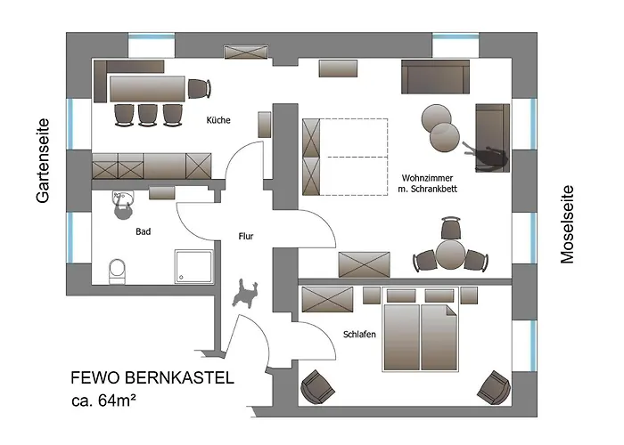 Am Stadtpalais - Appartement